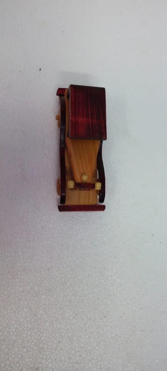  Wooden 6 inch car. (Pack of 1)