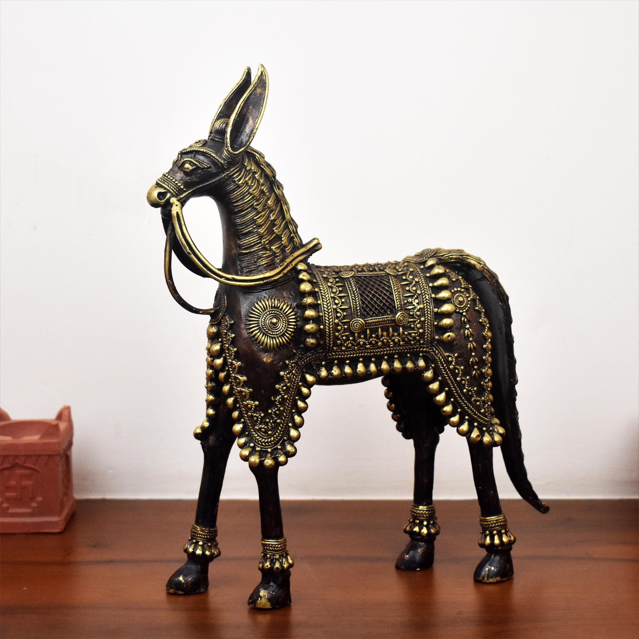Dhokra art Horse