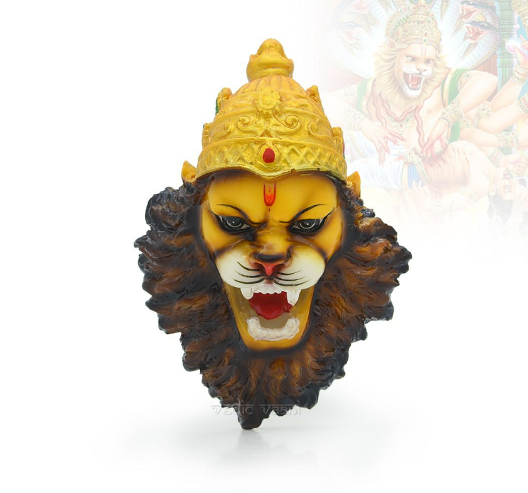Wall Hanging Narasimha Face for Home Decor