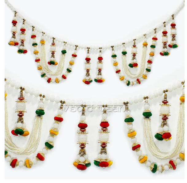 Home Decor Handcrafted Door Pearl Toran