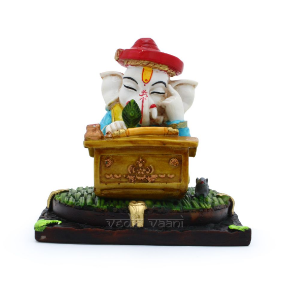 Ganesha writing scriptures