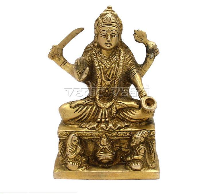 Santoshi Mata Statue in Brass