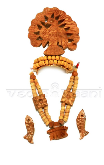 Peacock Shringar Set