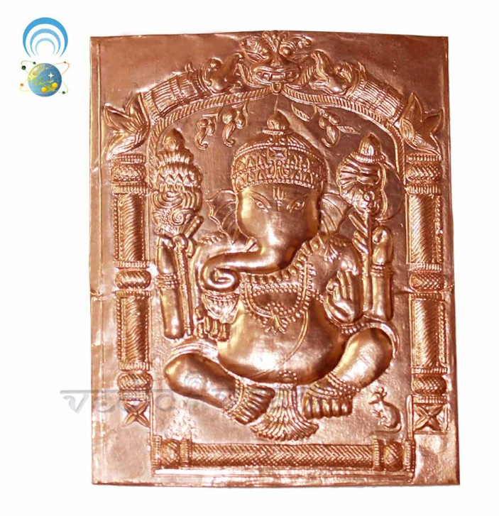 Siddhivinayak Ganesha Pratima In Copper